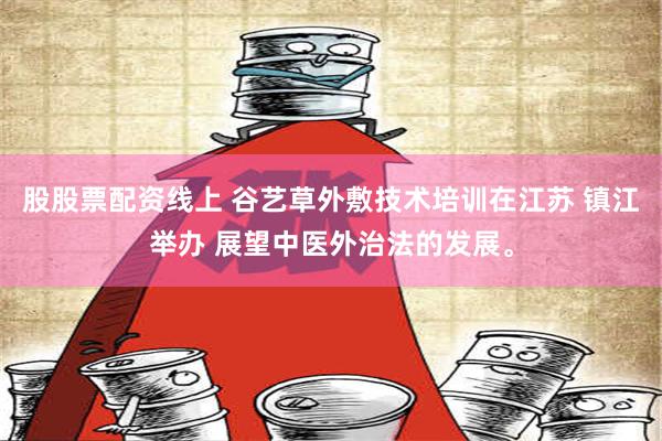 股股票配资线上 谷艺草外敷技术培训在江苏 镇江举办 展望中医外治法的发展。